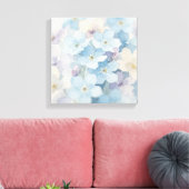 Abstract Bloemstuk Canvas Afdruk (Insitu (Woonkamer))