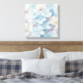 Abstract Bloemstuk Canvas Afdruk (Insitu (Slaapkamer))