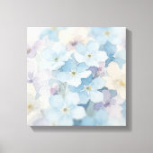Abstract Bloemstuk Canvas Afdruk (Voorkant)