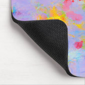 Abstract Bloemveld Ontwerp Muismat (Hoek)