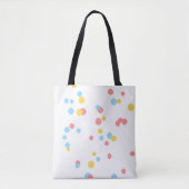 Abstract Bloom – All-Over Artistic Floral Tote Bag (Voorkant)