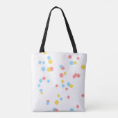 Abstract Bloom – All-Over Artistic Floral Tote Bag (Achterkant)