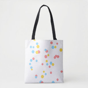 Abstract Bloom – Artistieke bloemendoek met all-ov Tote Bag