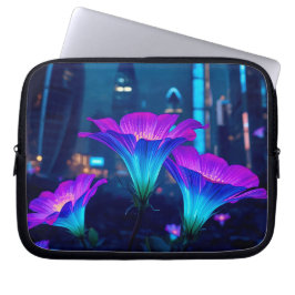 Abstract Bloominescent 10' Laptop Sleeve