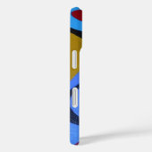 Abstract Blue Cosmic Style Phone Case (Achterkant / Rechts)