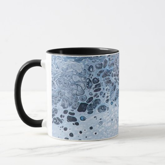 Abstract Blue & Gray Ocean Drift Mok (Links)