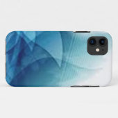 Abstract blue_iphone Case-Mate iPhone case (Achterkant (horizontaal))