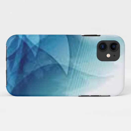 Abstract blue_iphone Case-Mate iPhone case (Achterkant (horizontaal))