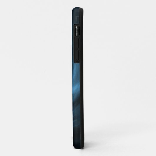 Abstract Blue Swirl iPhone 5 Hoesje (Achterkant/links)