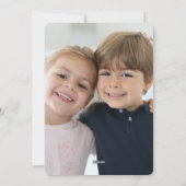 Abstract Blue Swirl Two Photo Happy Hanukkah Feestdagenkaart (Achterkant)