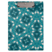 Abstract Blues Klembord (Voorkant)