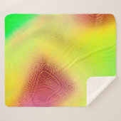 abstract blur background. multicolored graphic pat sherpa deken (Voorkant (horizontaal))