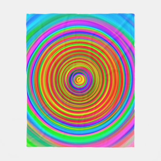 abstract blurred background, vintage geometric tex fleece deken (Voorkant)