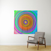 abstract blurred background, vintage geometric tex wandkleed (In Situ (horizontaal))