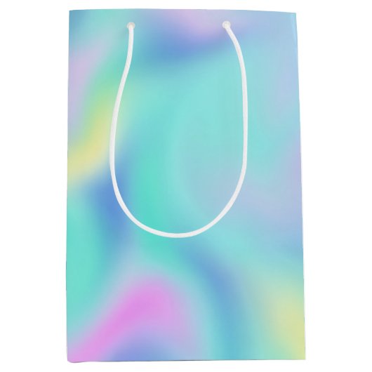 Abstract Blurred paasfaltpatroon Medium Cadeauzakje (Voorkant)