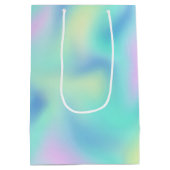 Abstract Blurred paasfaltpatroon Medium Cadeauzakje (Achterkant)