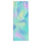 Abstract Blurred paasfaltpatroon Wijn Cadeautas (Achterkant)