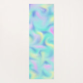 Abstract blurred  paasfaltpatroon Yoga Yogamat (Achterkant)