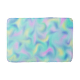 Abstract Blurred pasteelpatroon Badmat