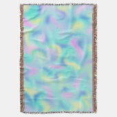 Abstract Blurred  pasteelpatroon Deken (Voorkant Verticaal)