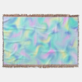 Abstract Blurred pasteelpatroon Deken (Voorkant)