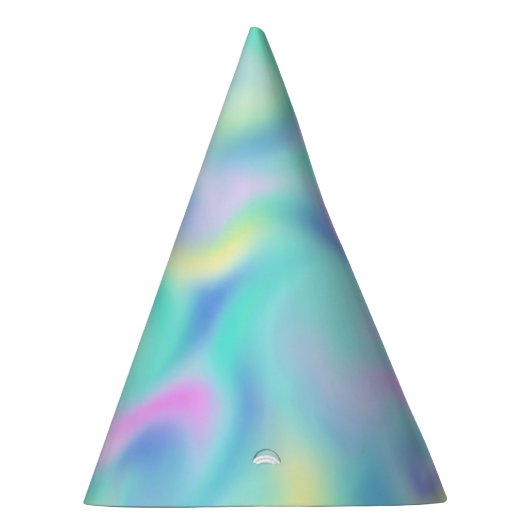 Abstract Blurred pasteelpatroon Feesthoedjes (Rechts)