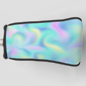 Abstract Blurred  pasteelpatroon Golfheadcover (Voorkant)