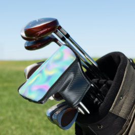 Abstract Blurred  pasteelpatroon Golfheadcover