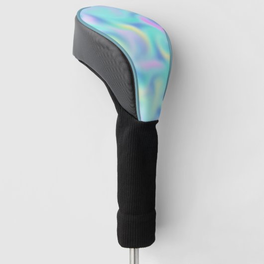 Abstract Blurred  pasteelpatroon Golfheadcover (Schuin)