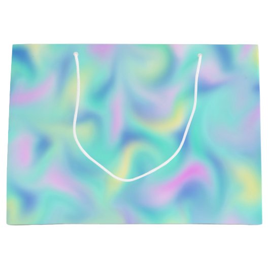 Abstract Blurred pasteelpatroon Groot Cadeauzakje (Voorkant)