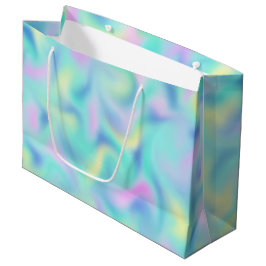 Abstract Blurred pasteelpatroon Groot Cadeauzakje