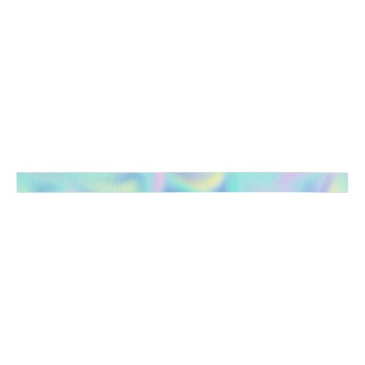Abstract Blurred pasteelpatroon Grosgrain Lint (Voorkant)