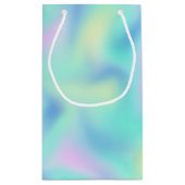 Abstract Blurred pasteelpatroon Klein Cadeauzakje (Achterkant)