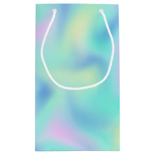 Abstract Blurred pasteelpatroon Klein Cadeauzakje (Achterkant)