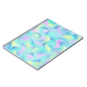 Abstract Blurred pasteelpatroon Notitieboek (Linkerzijde)