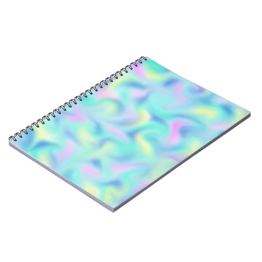 Abstract Blurred  pasteelpatroon Notitieboek (Linkerzijde)