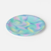 Abstract Blurred  pasteelpatroon Papieren Bordje (Gekanteld)