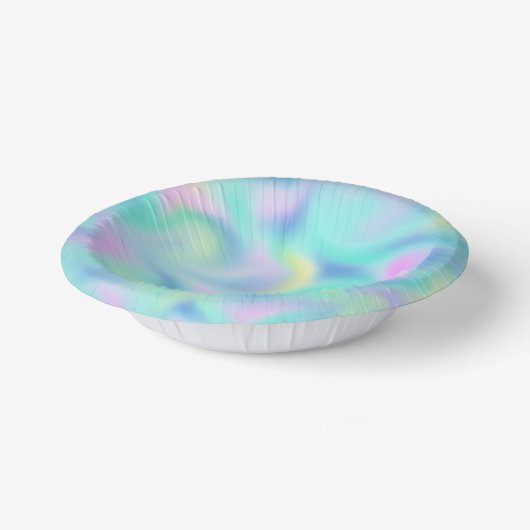 Abstract Blurred pasteelpatroon Papieren Kommen (Gebogen)