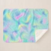 Abstract Blurred pasteelpatroon Sherpa Deken (Voorkant (horizontaal))