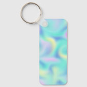 Abstract Blurred pasteelpatroon Sleutelhanger (Voorkant)