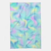 Abstract Blurred pasteelpatroon Theedoek (Verticaal)