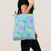 Abstract Blurred pasteelpatroon Tote Bag (Dichtbij)