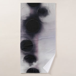 Abstract Blush Orbit Badhanddoek