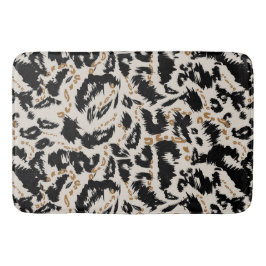 Abstract Boheemien Afrikaans Luipaard Patroon  Badmat