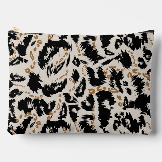 Abstract Boheemien Afrikaans Luipaard Patroon Etui (Voorkant)
