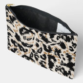 Abstract Boheemien Afrikaans Luipaard Patroon Etui (Open)