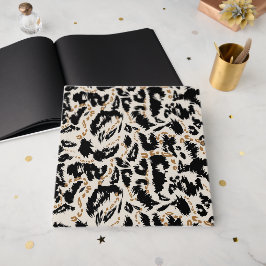 Abstract Boheemien Afrikaans Luipaard Patroon  Gastenboek