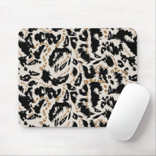 Abstract Boheemien Afrikaans Luipaard Patroon Muismat
