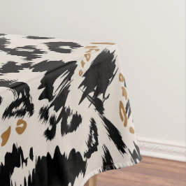 Abstract Boheemien Afrikaans Luipaard Patroon  Tafelkleed