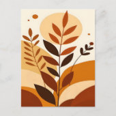 Abstract Boho and Modern Clip Art Printable Briefkaart (Voorkant)